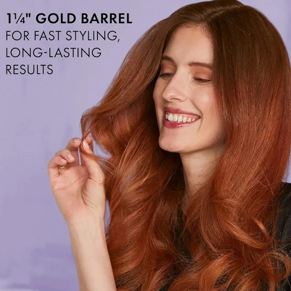 1 1/4 Hot Tools Gold and Black Curling Iron Professional Stylist 04 04 2…
